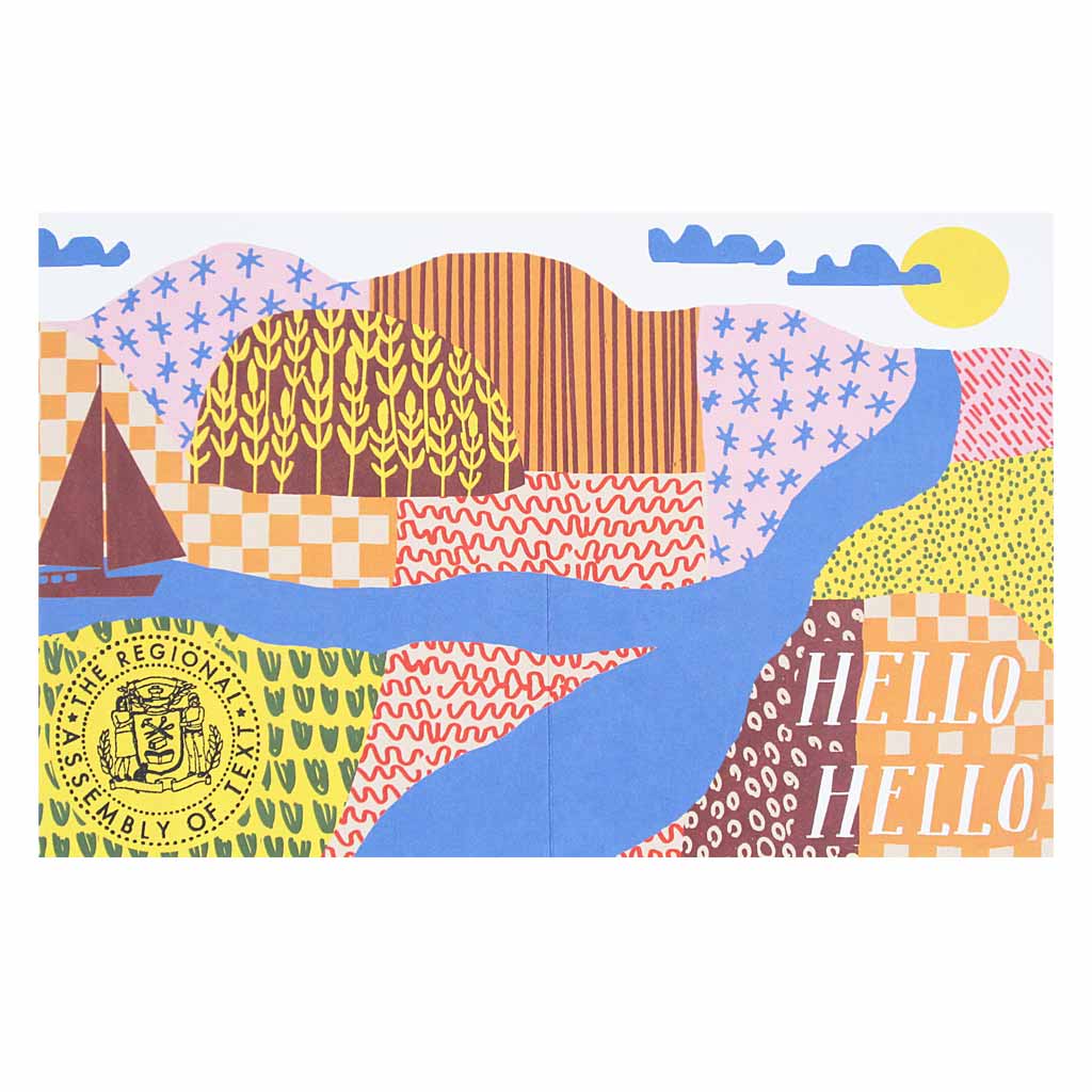 Hello Landscape Everyday Card