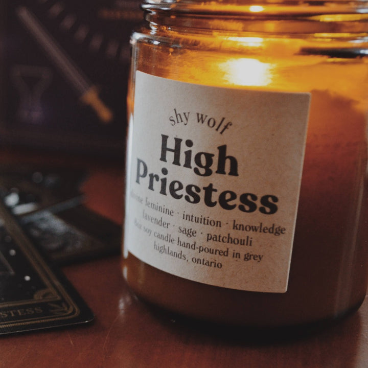 High Priestess Candle