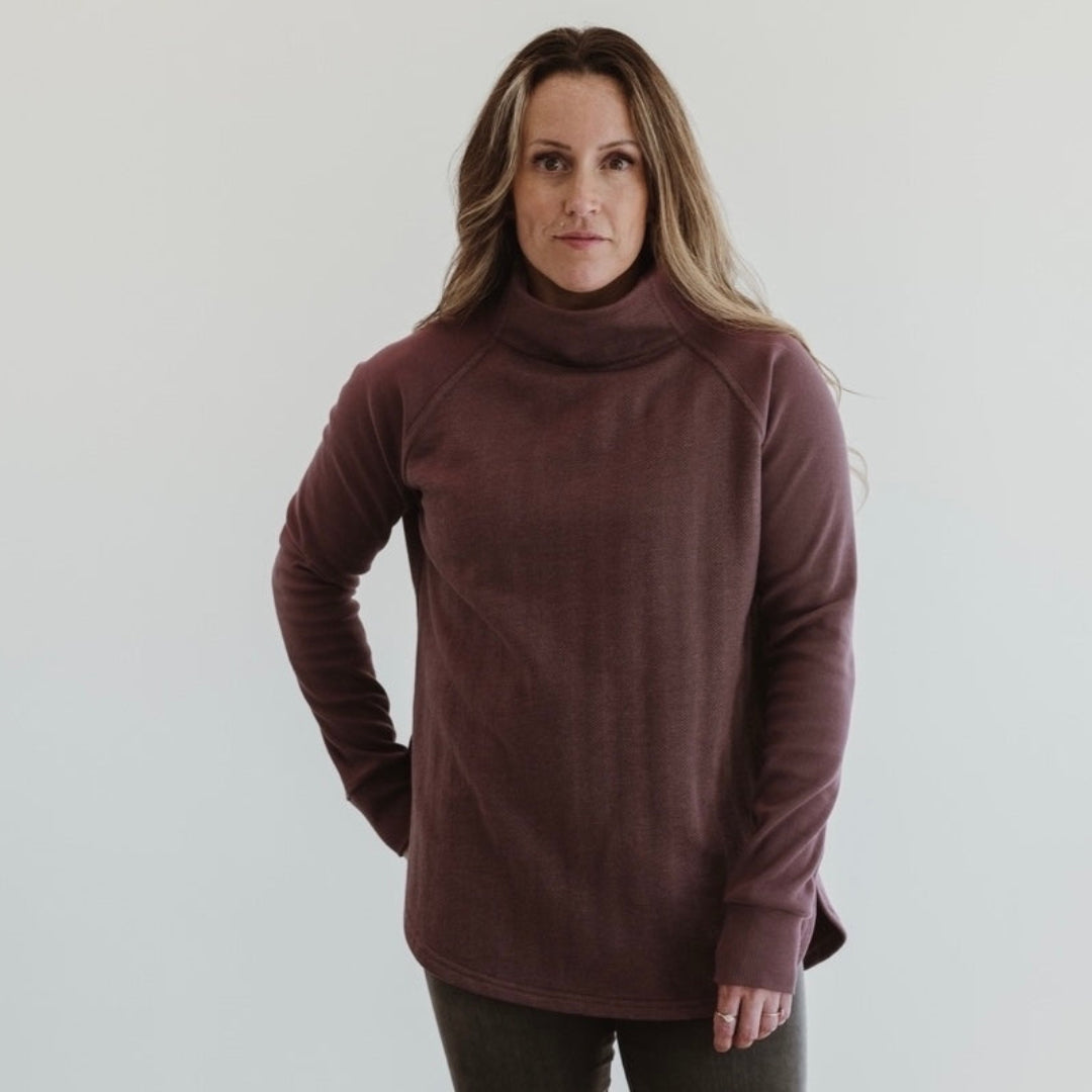 Woodland Dusk Sweater | Berry