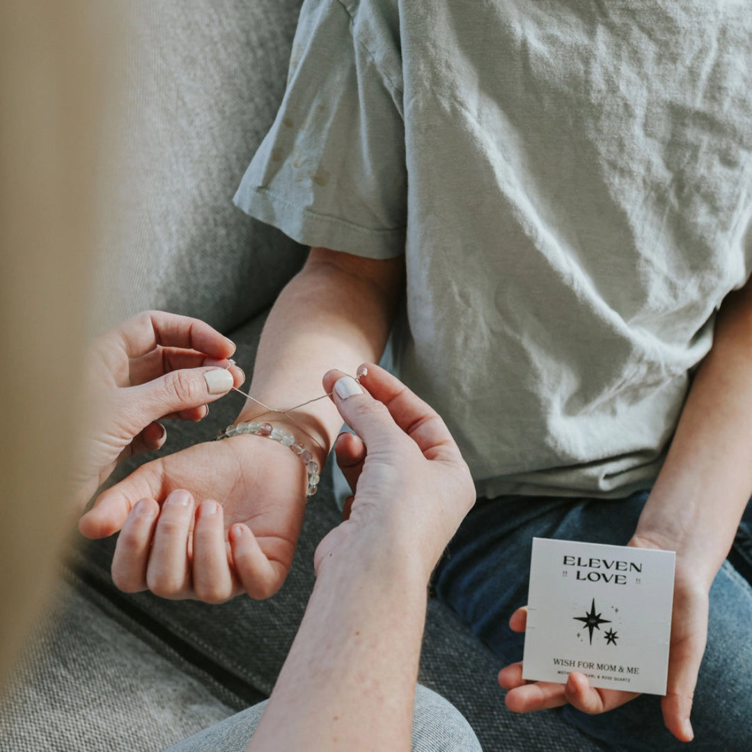 A Wish for Mom & Me Wish Bracelets (Set of 2)