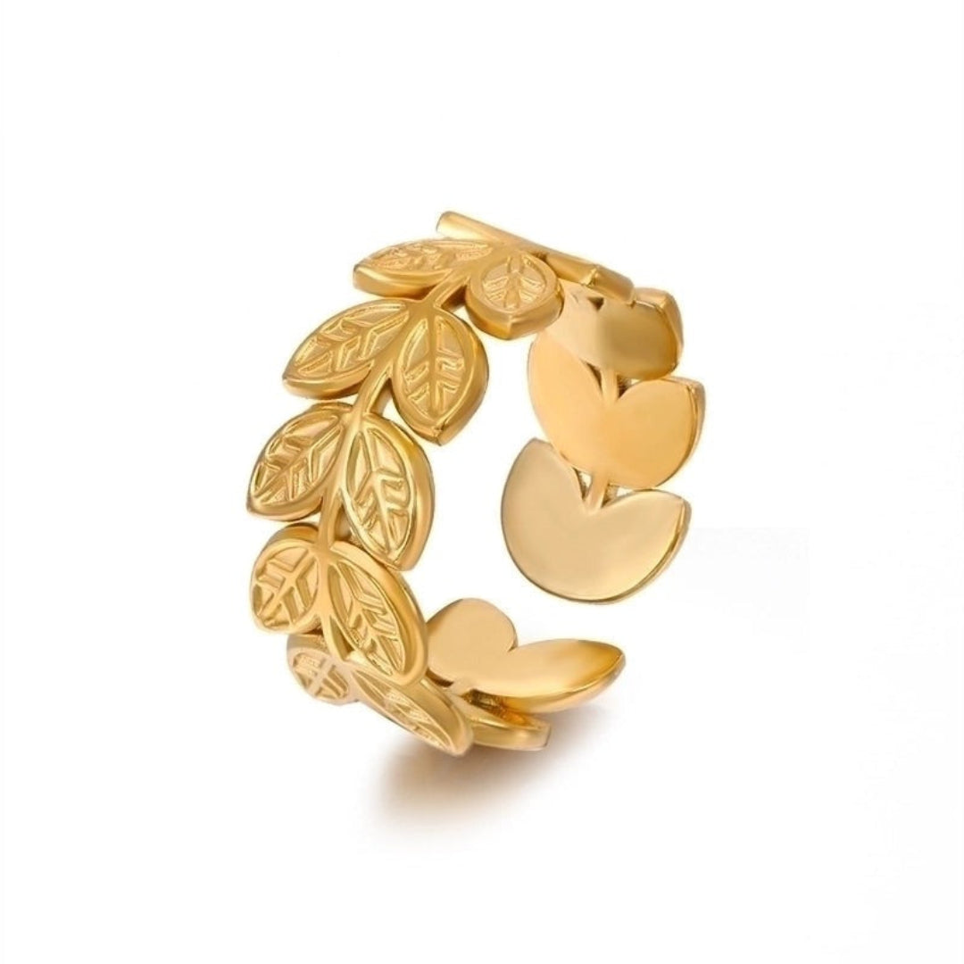 Adjustable Leaf Ring
