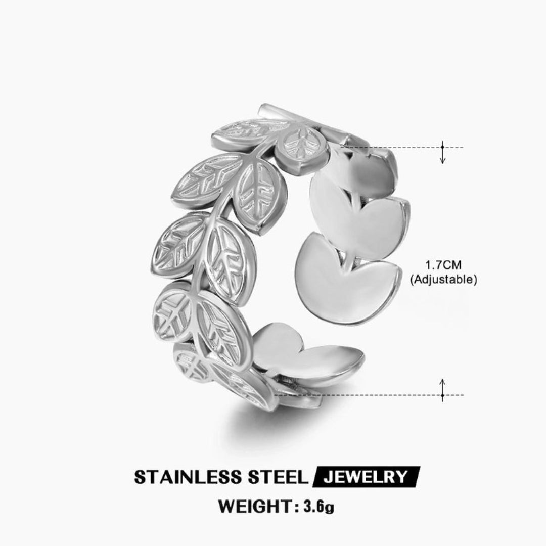 Adjustable Leaf Ring