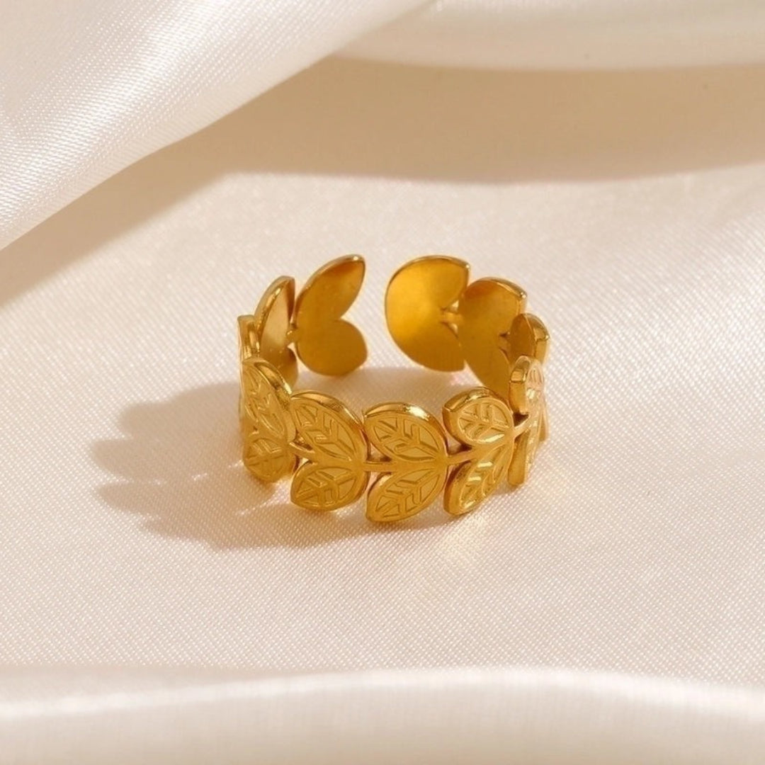 Adjustable Leaf Ring