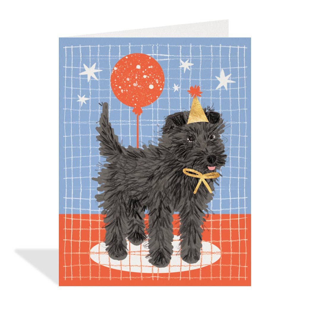 Balloon Dog Birthday Card