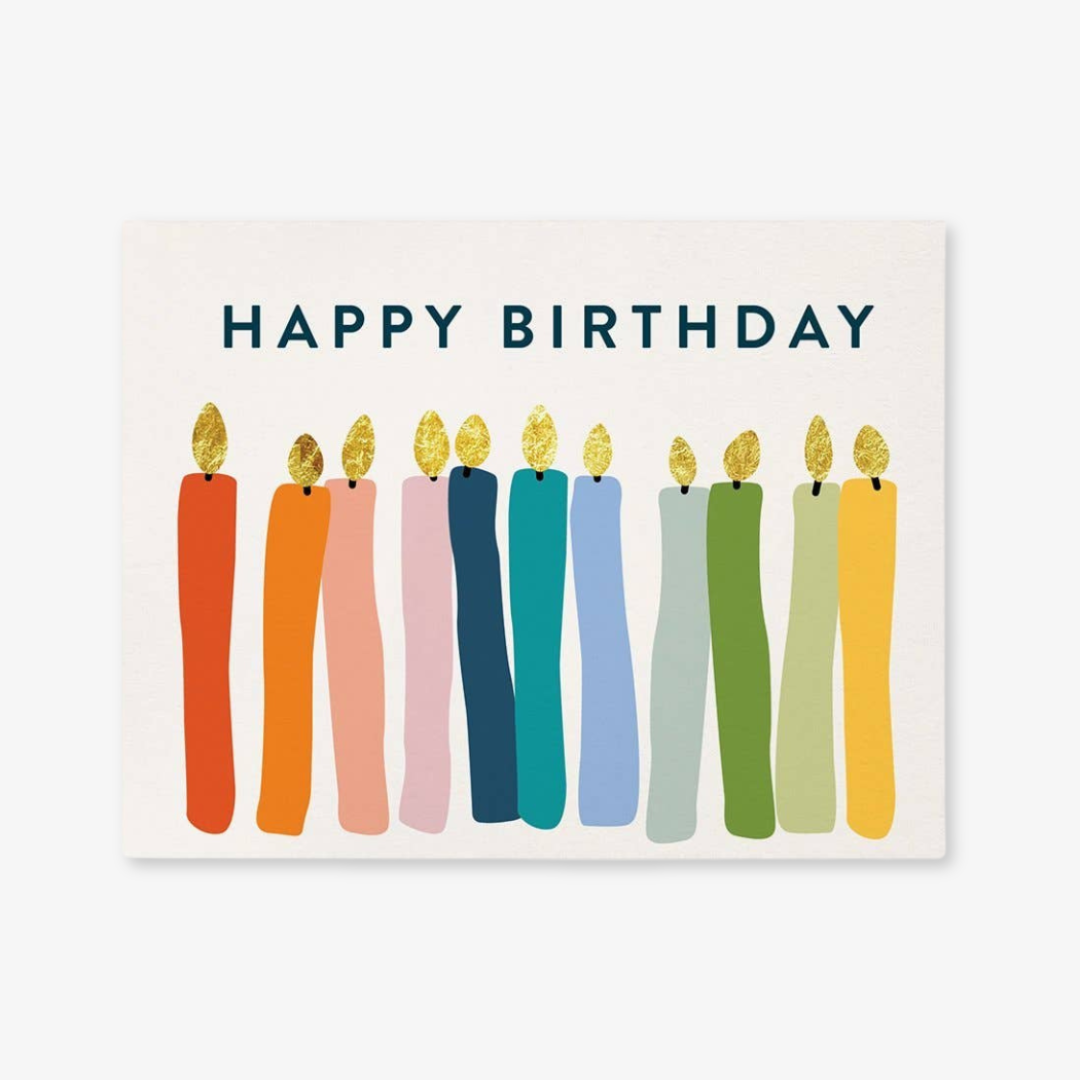 Birthday Candles Birthday Card