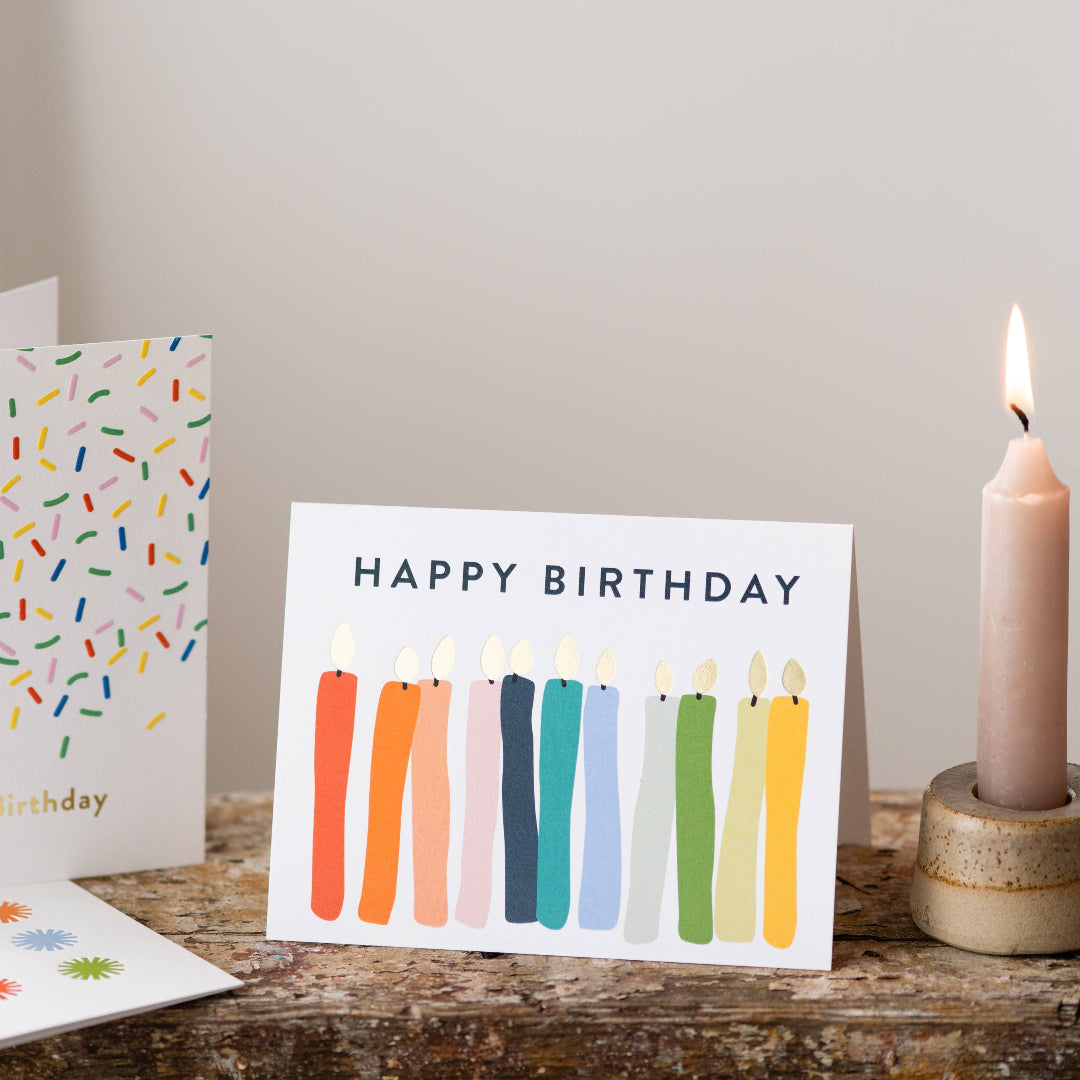 Birthday Candles Birthday Card