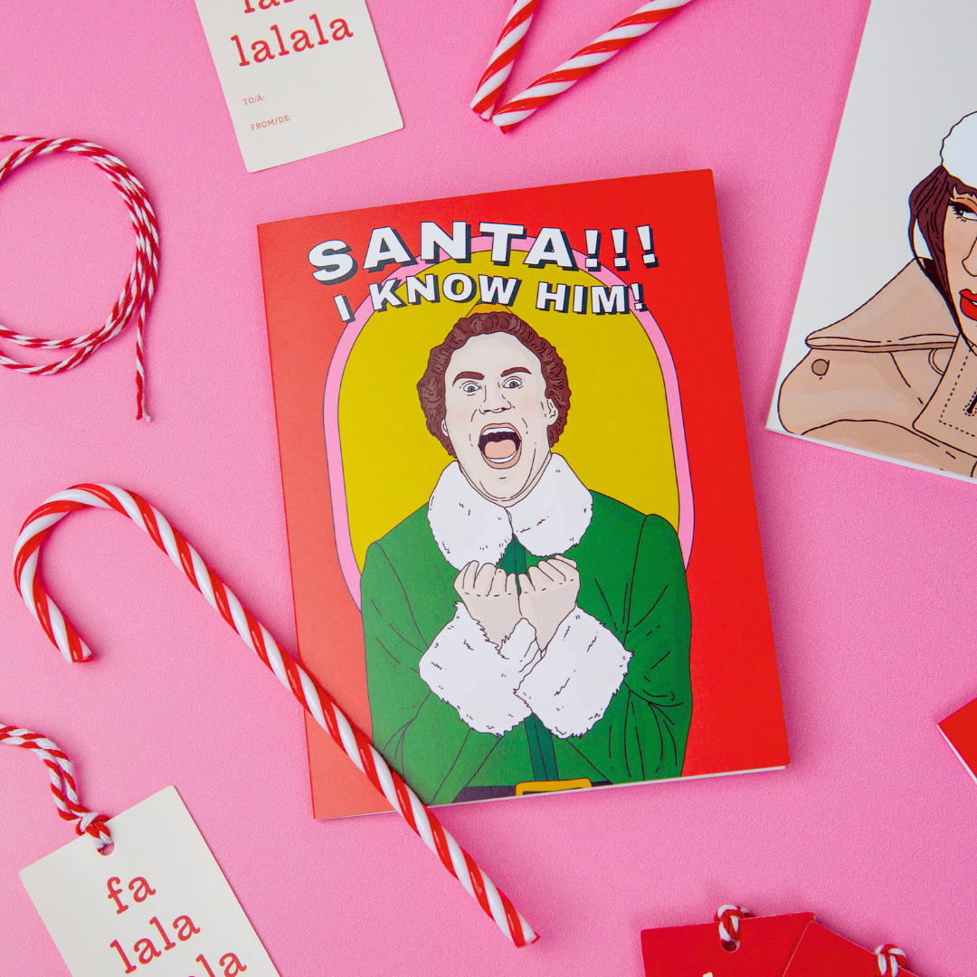 Buddy Christmas Holiday Card