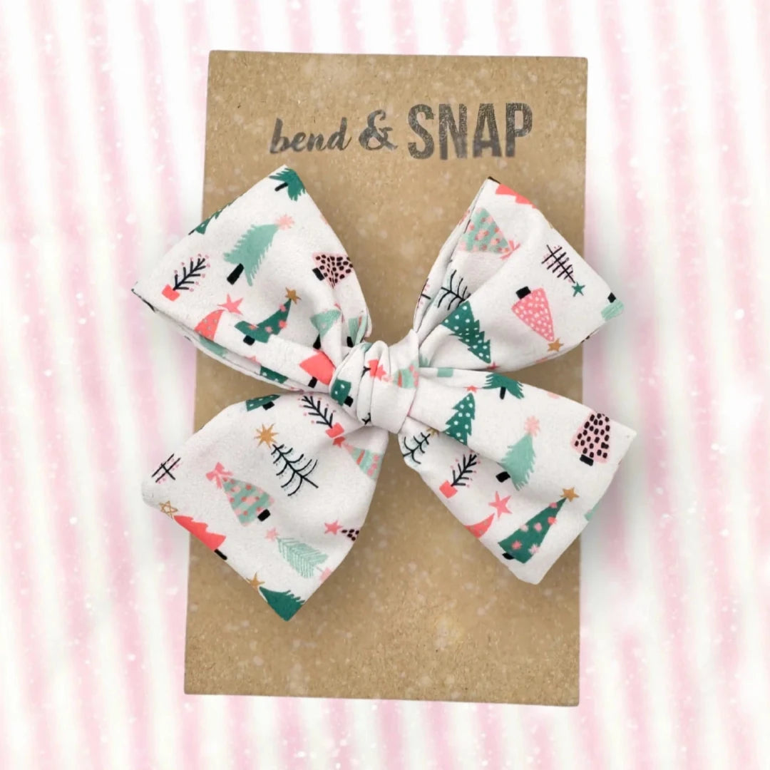 Colourful Trees Hand-Tied Bow