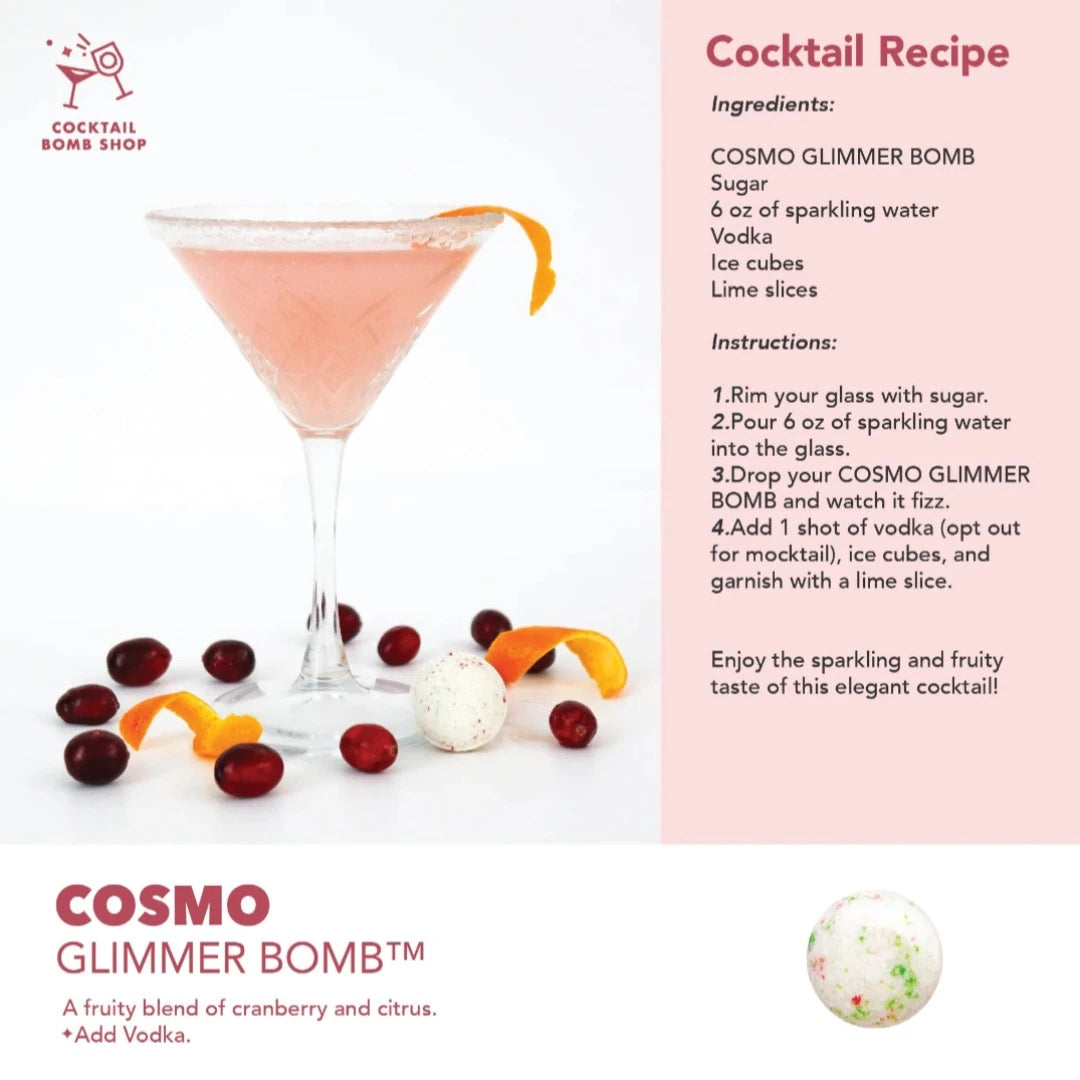 Cosmo Cocktail Bomb