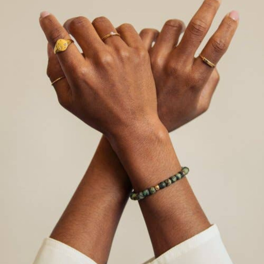 Evolve African Turquoise Gemstone Bracelet