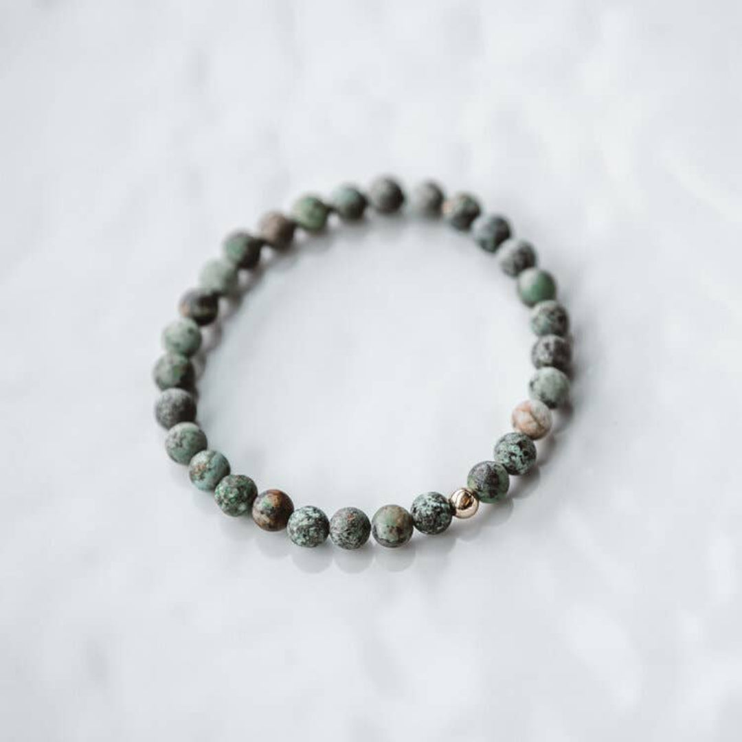 Evolve African Turquoise Gemstone Bracelet