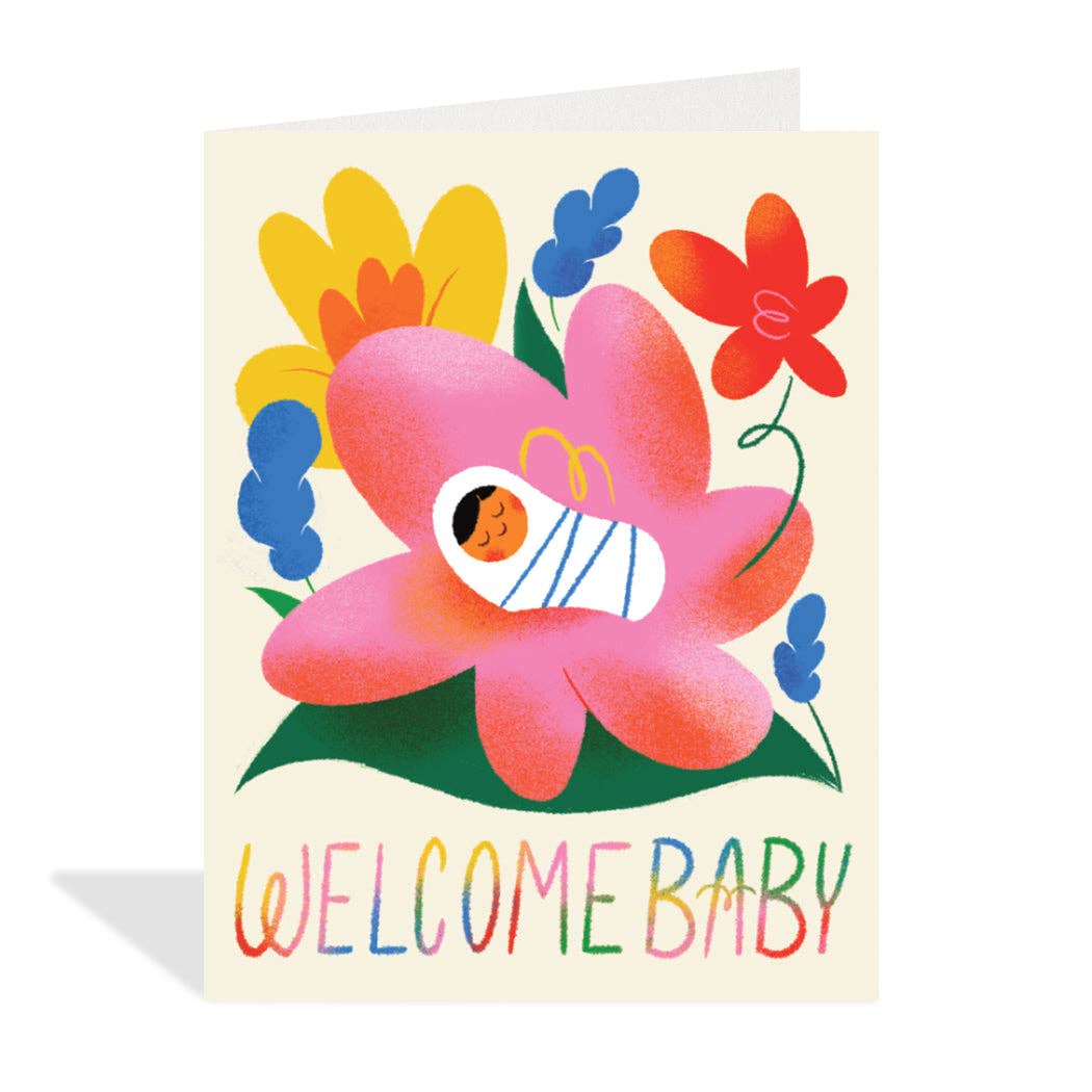 Flower Baby Card