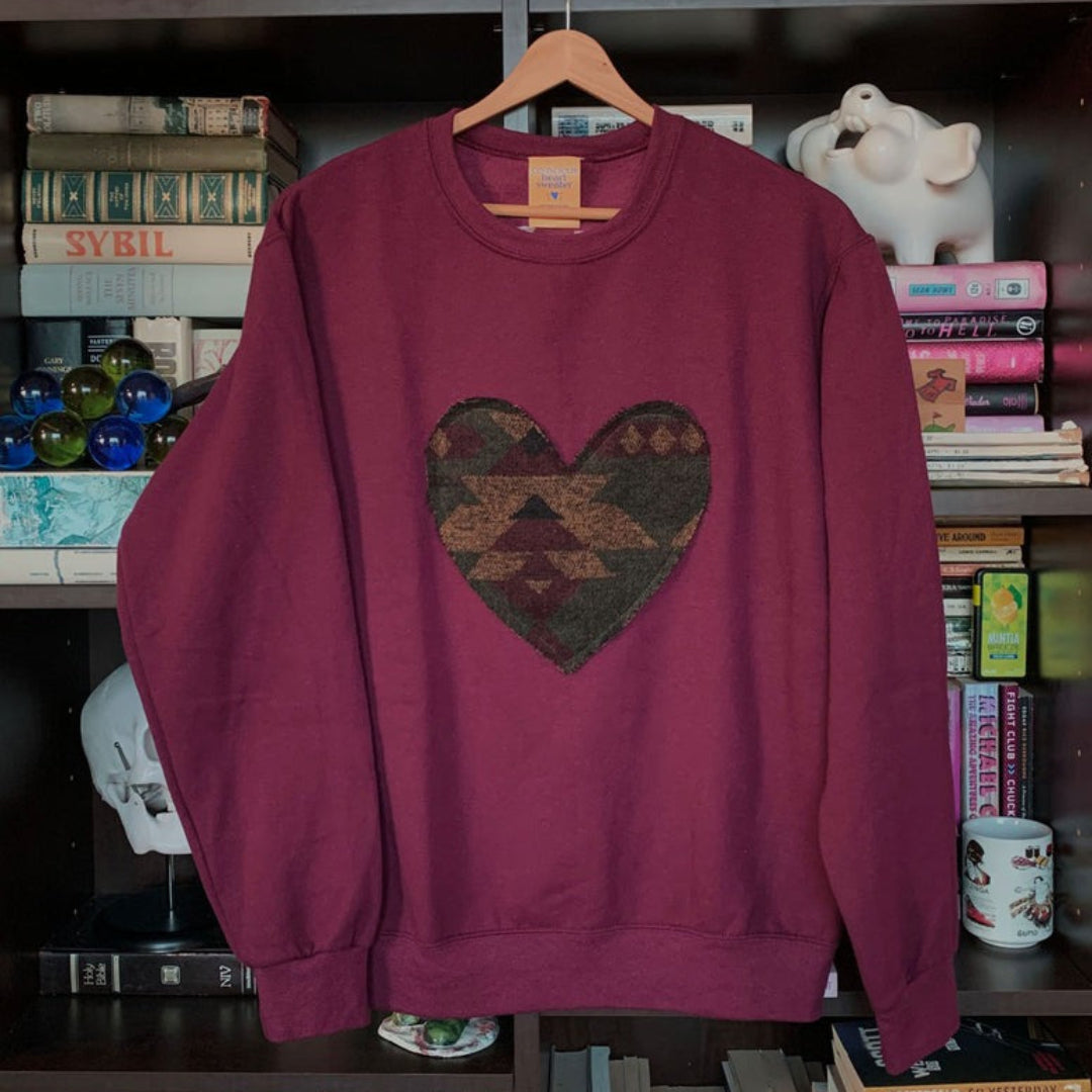 Forest Mini Tipi Heart Sweater