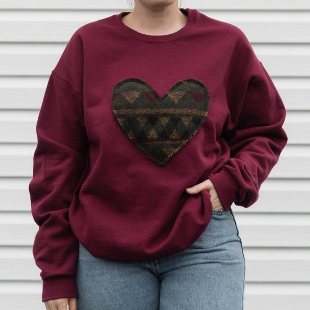 Forest Mini Tipi Heart Sweater