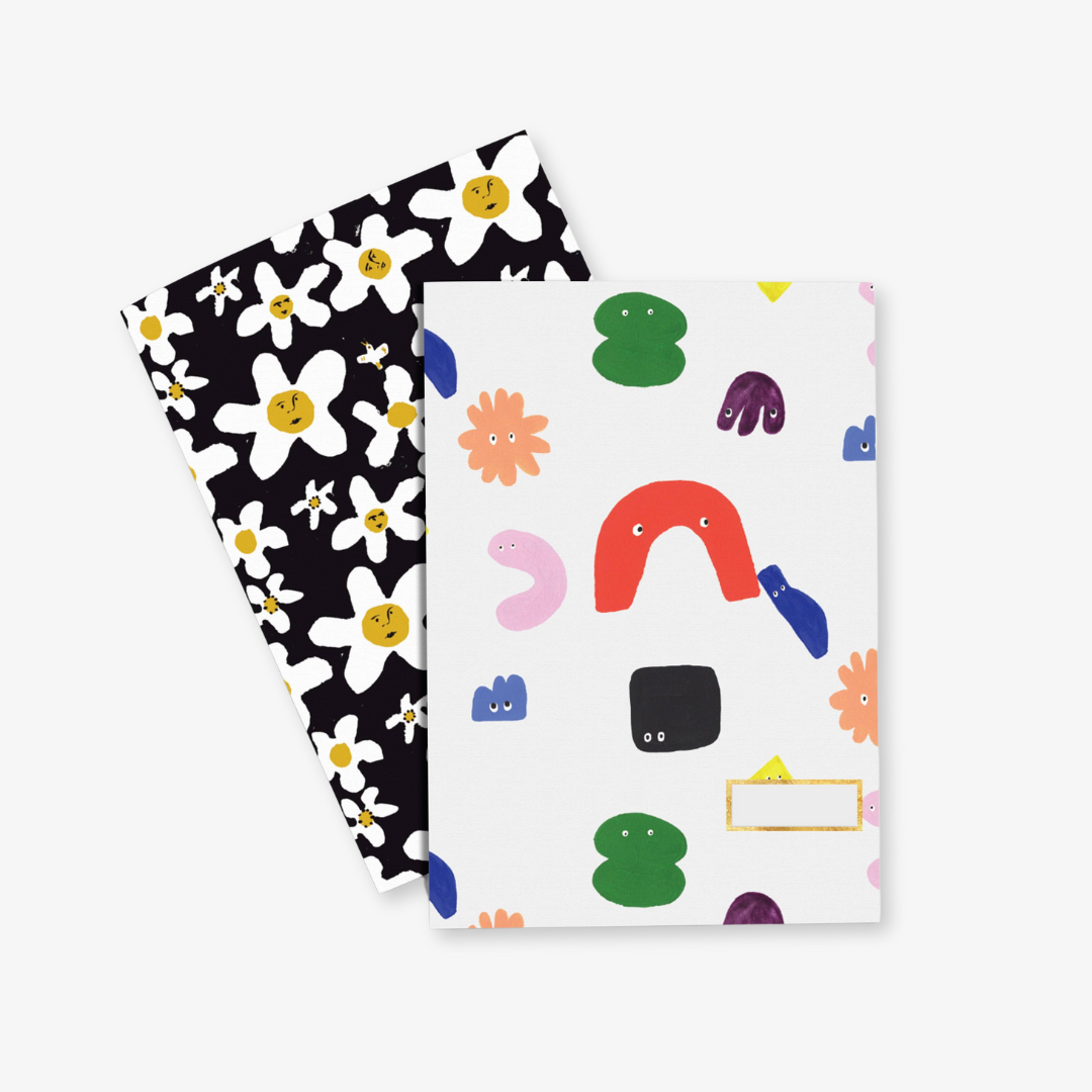 Funny Faces Notebook Set