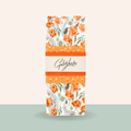 Floral-patterned product packaging with 'Goldylocks' branding on a light background