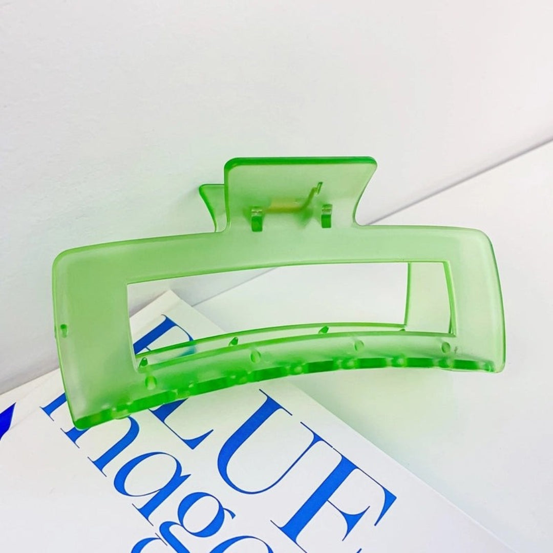 Transluscent Hair Claw