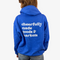 Cheerfully Made Hoodie / Bright Blue