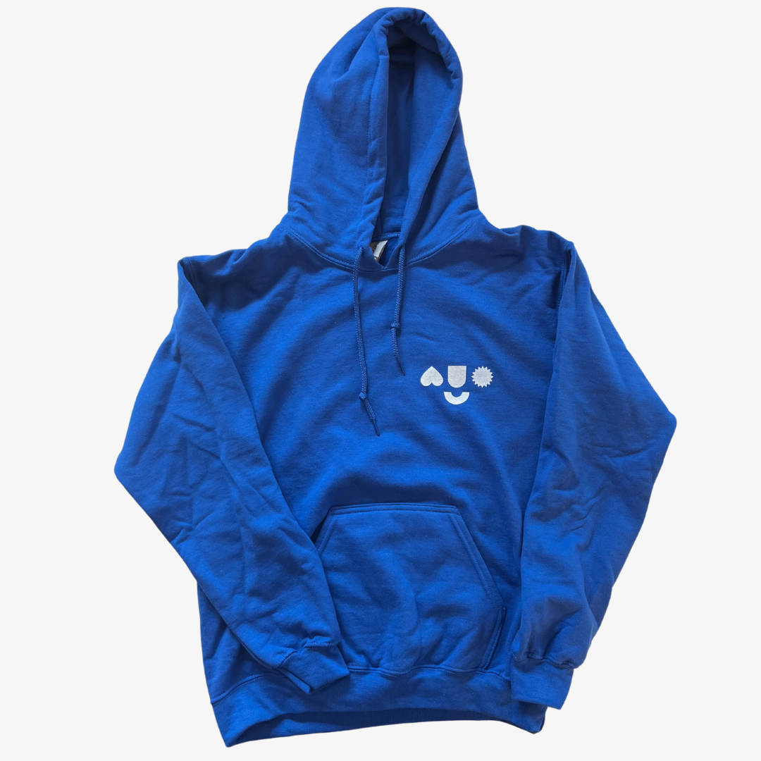 Cheerfully Made Hoodie / Bright Blue