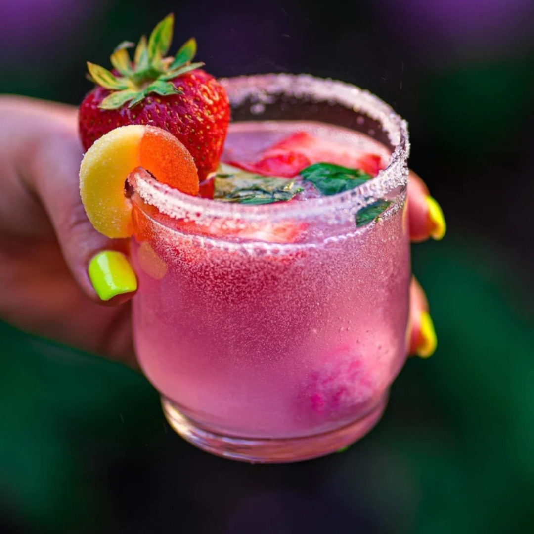 Raspberry Orange Cocktail Bomb
