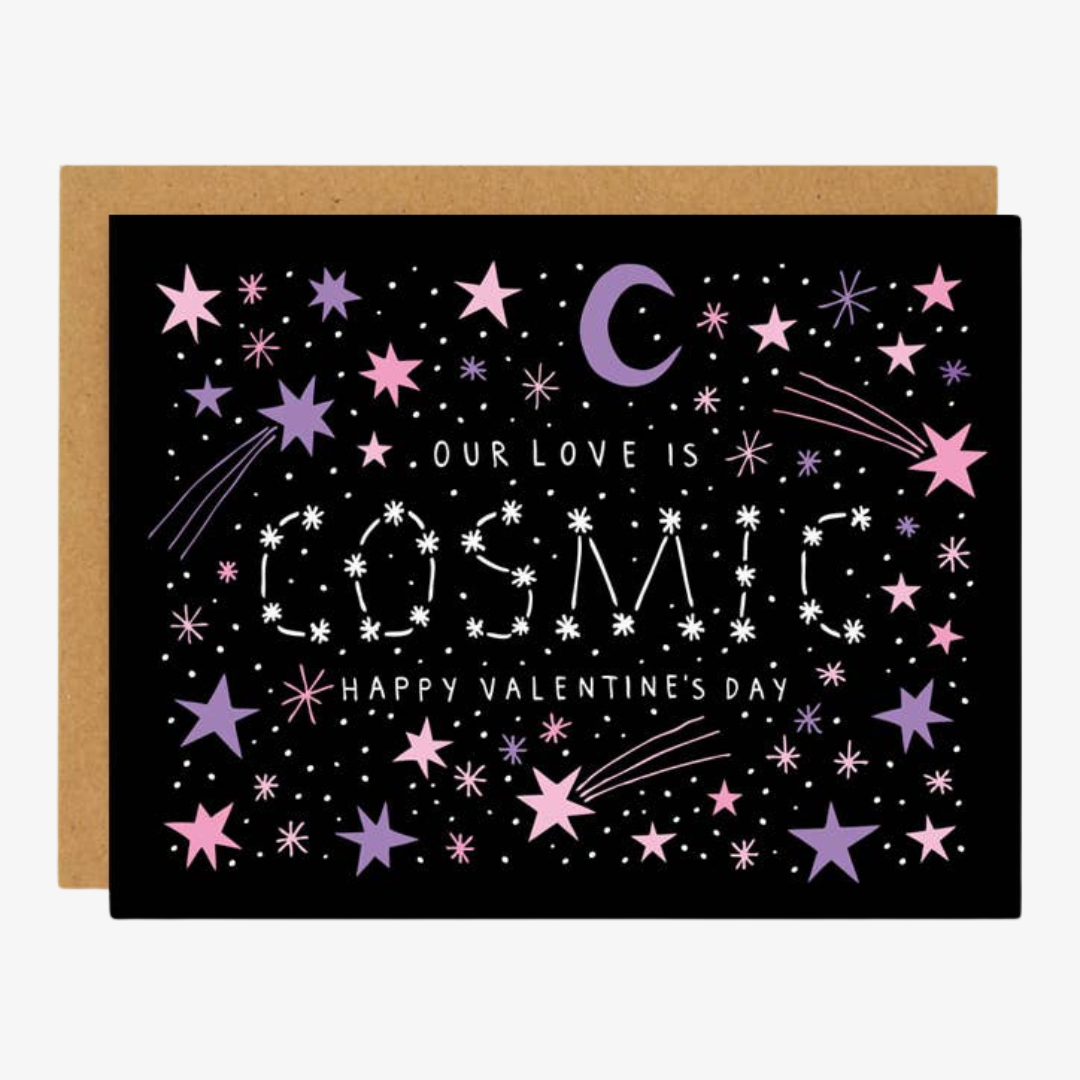 Cosmic Valentine's Day Card