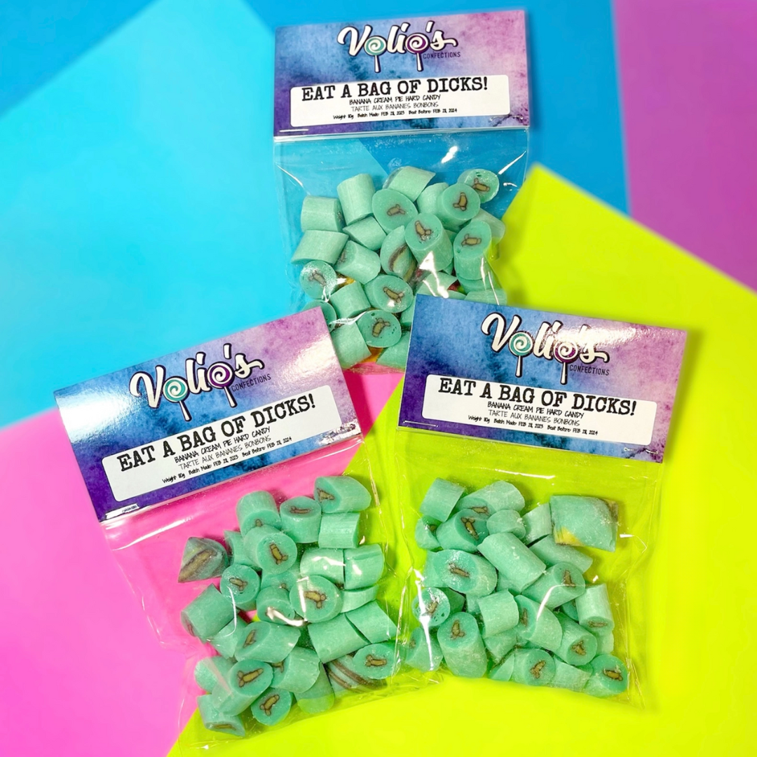 Eat A Bag of D**Ks Hard Candy