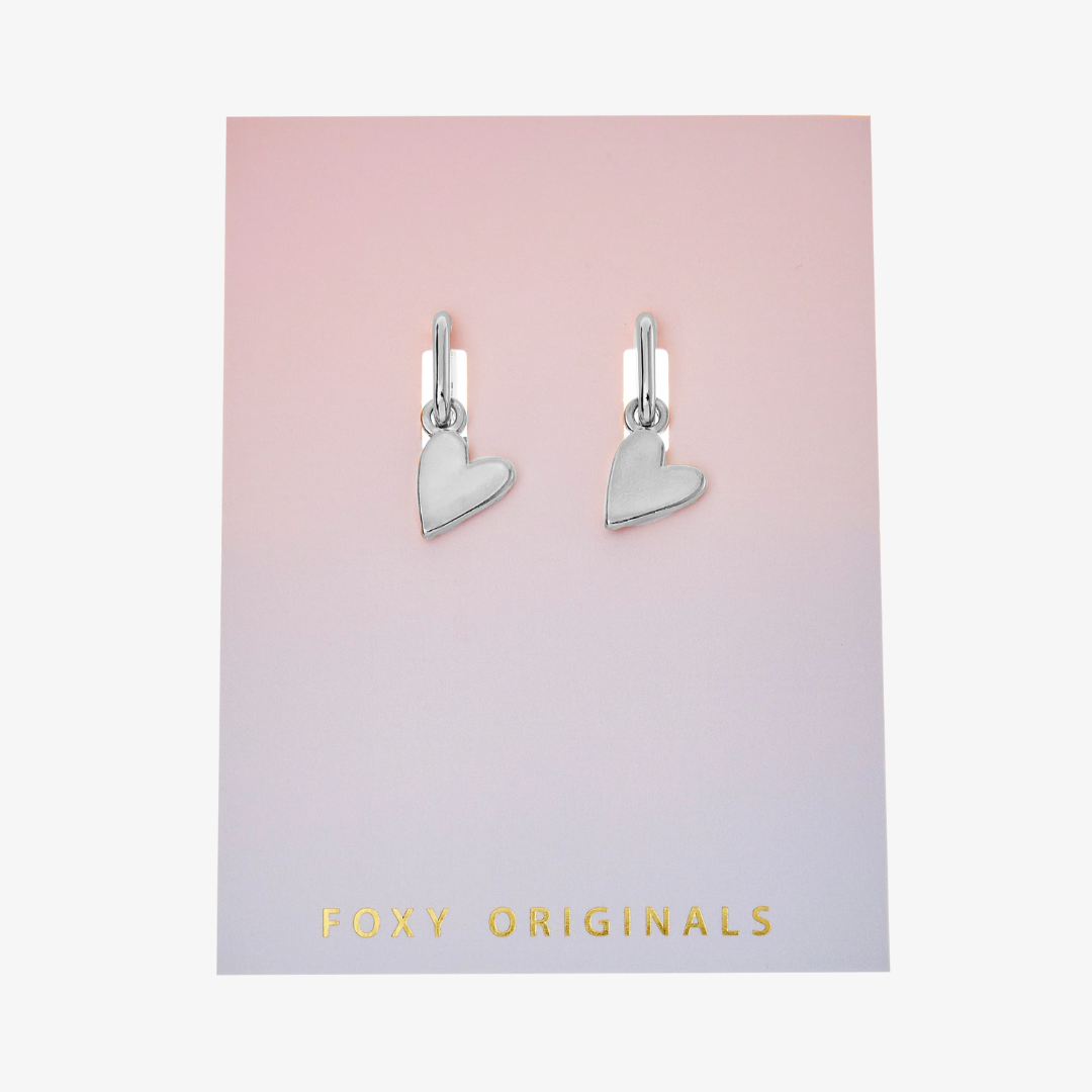 Silver Rosie Earrings