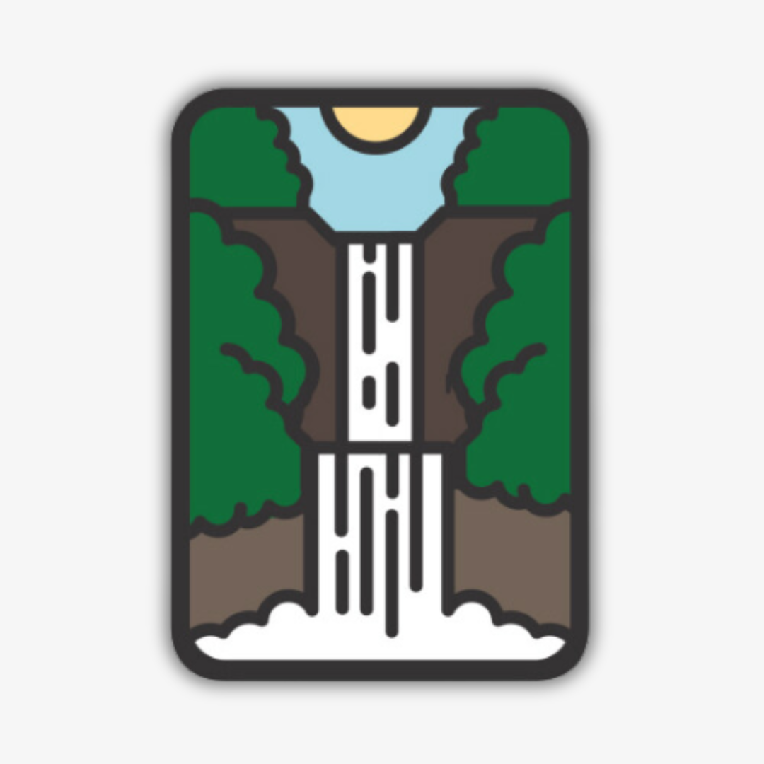Waterfall Sticker