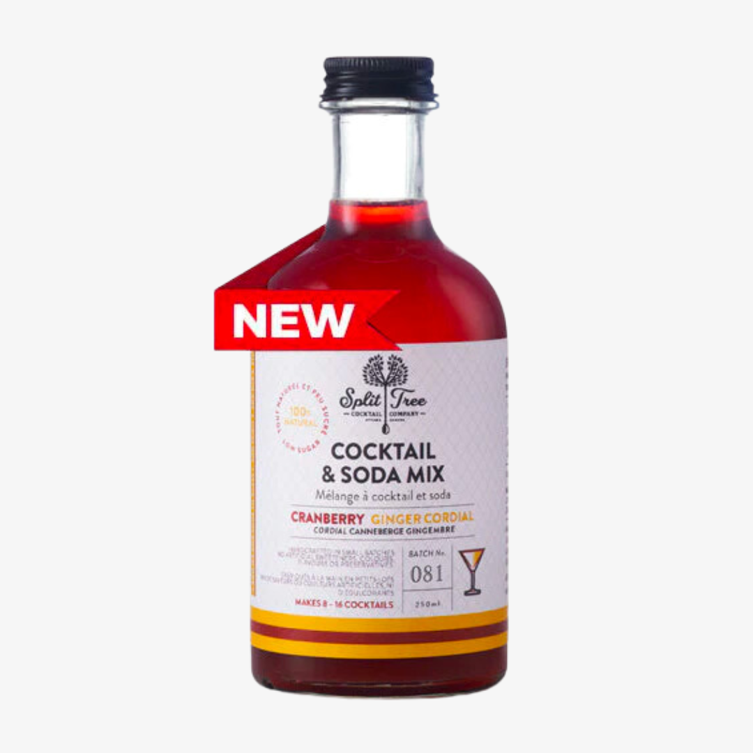 Split Tree Natural Syrup / Cranberry Ginger