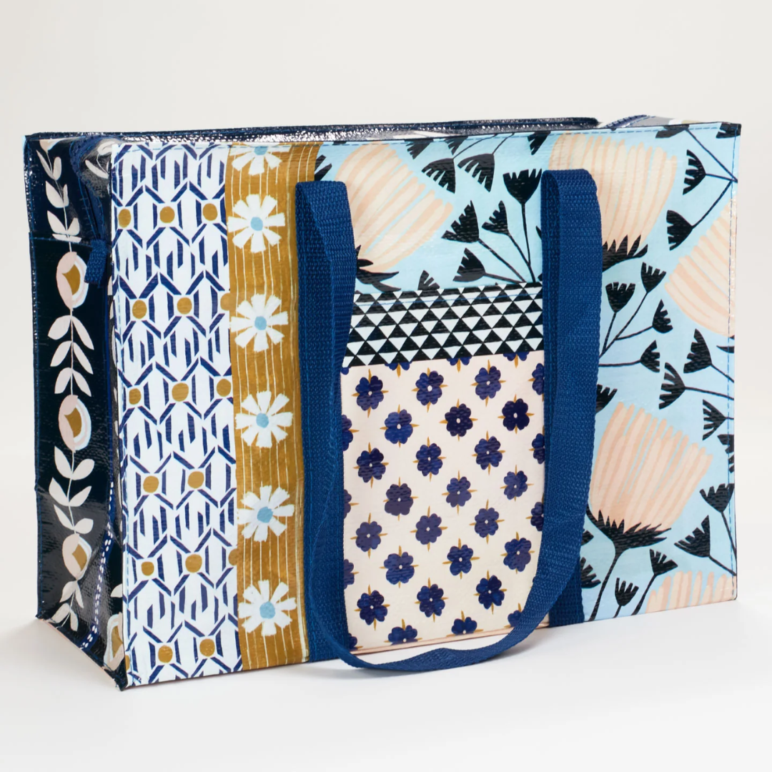 Patchwork Shoulder Tote