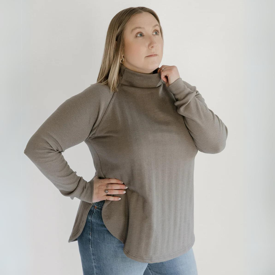 Woodland Dusk Sweater | Clay