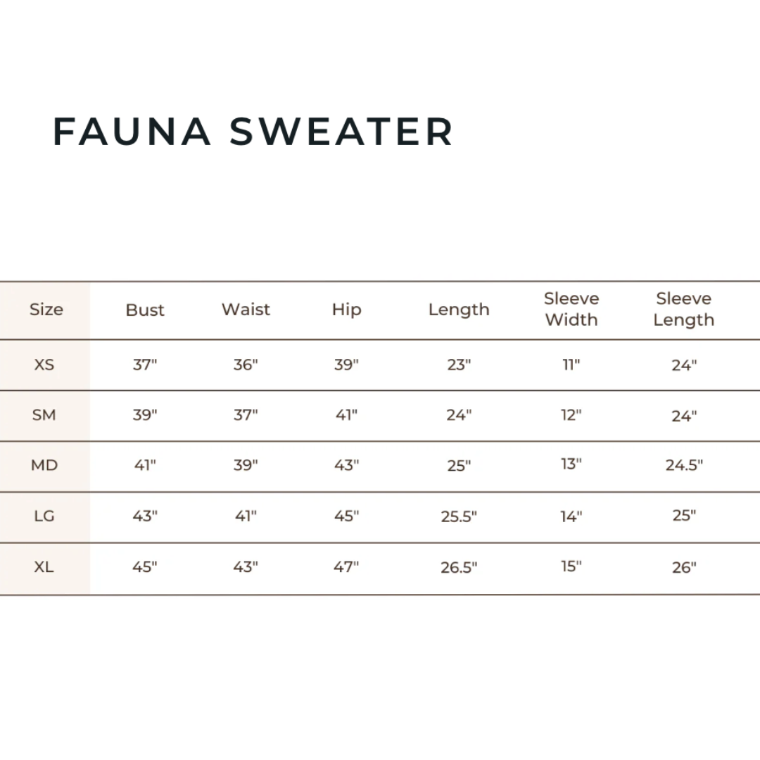 Fauna Sweater | Ivory