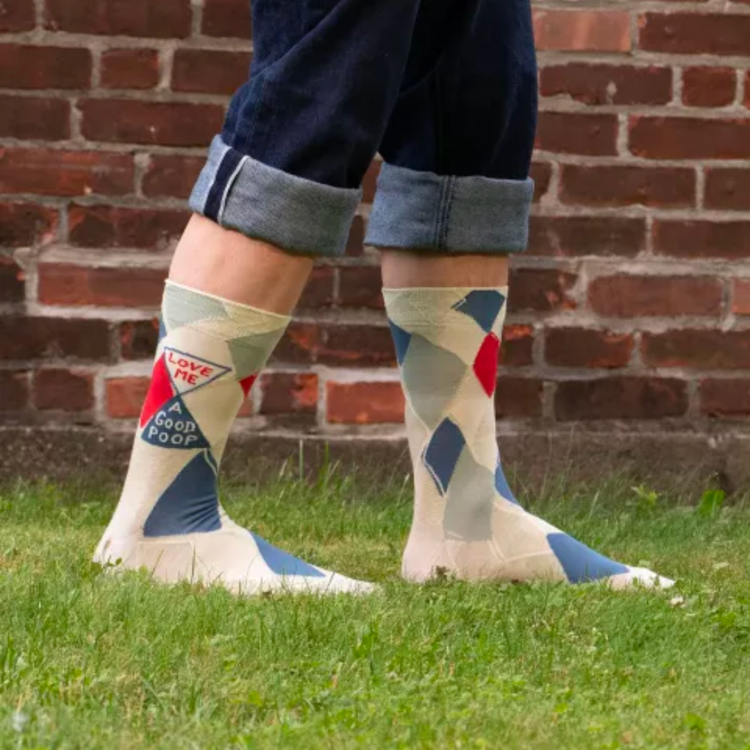 Love Me A Good Poop Men's Socks