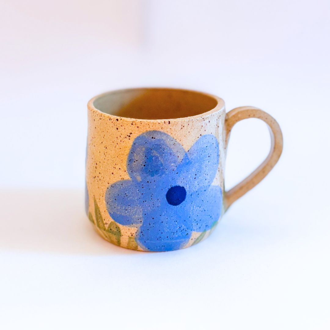 Blue Blooms Mug