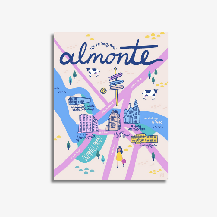 Almonte The Friendly Town Postcard