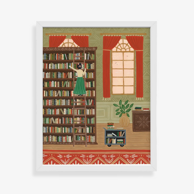 The Librarian Art Print