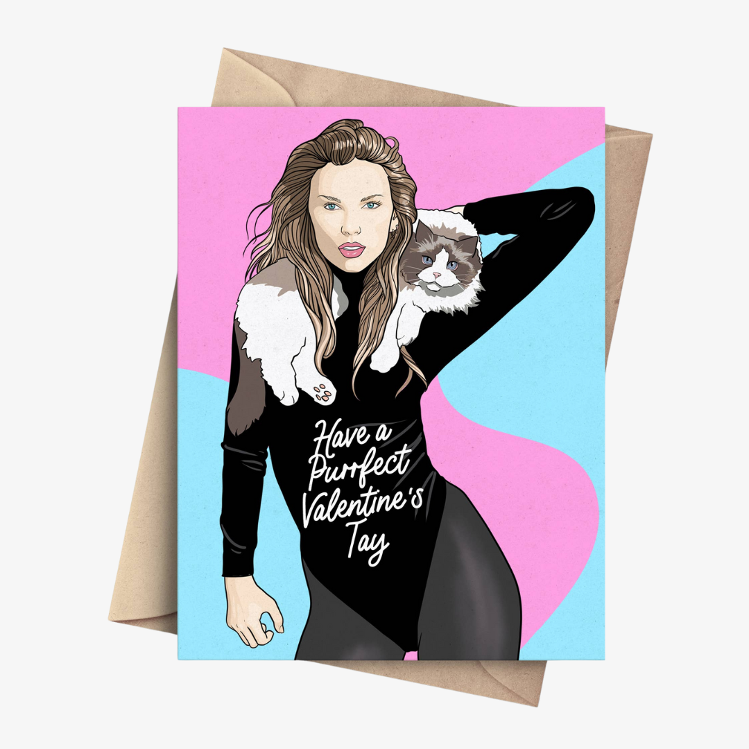 Taylor Swift Valentines Day Card