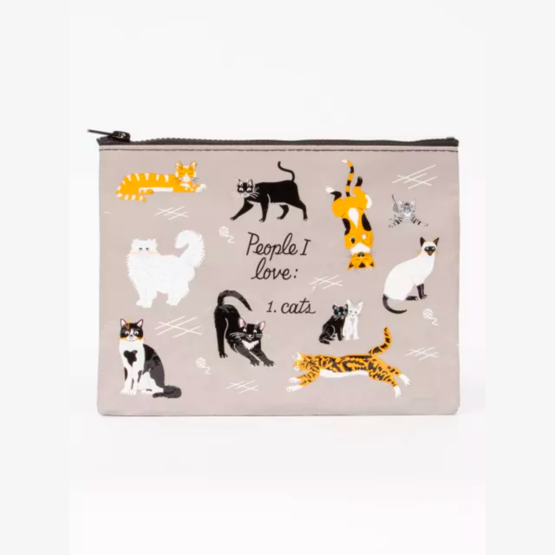 People I Love: Cats Zipper Pouch