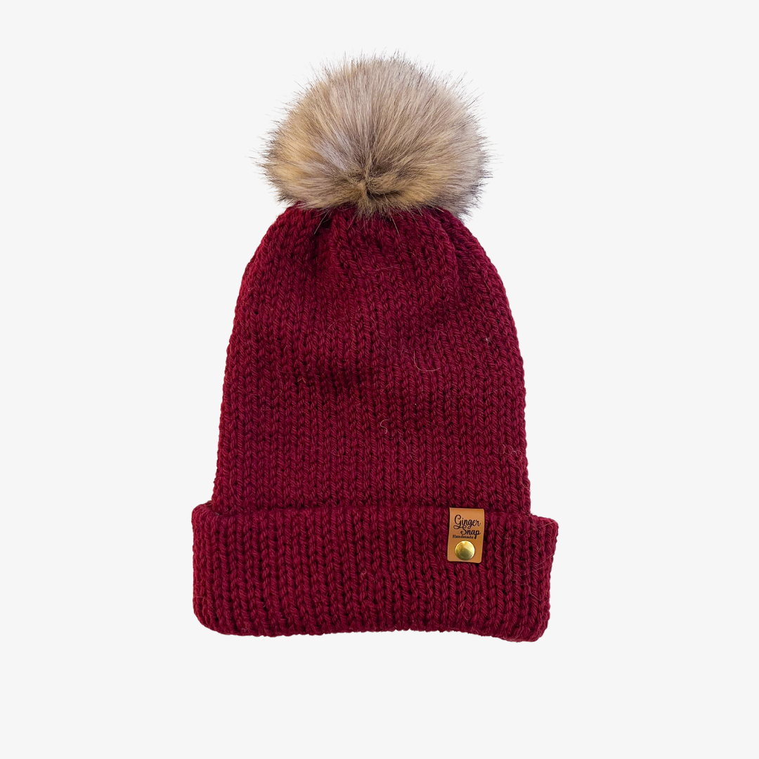 Burgandy Maple Beanie
