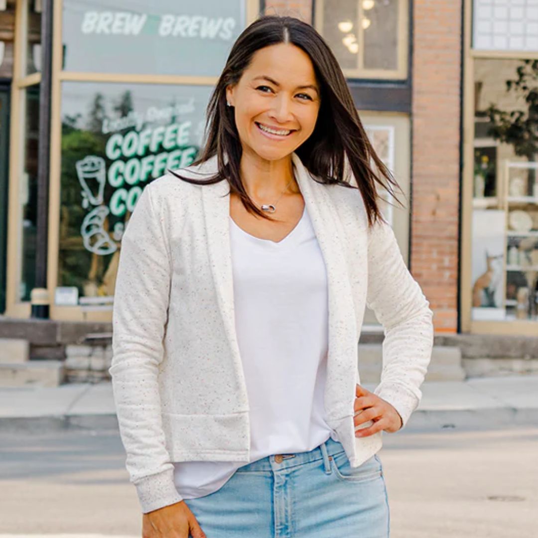 Classic Spruce Cardigan | Confetti