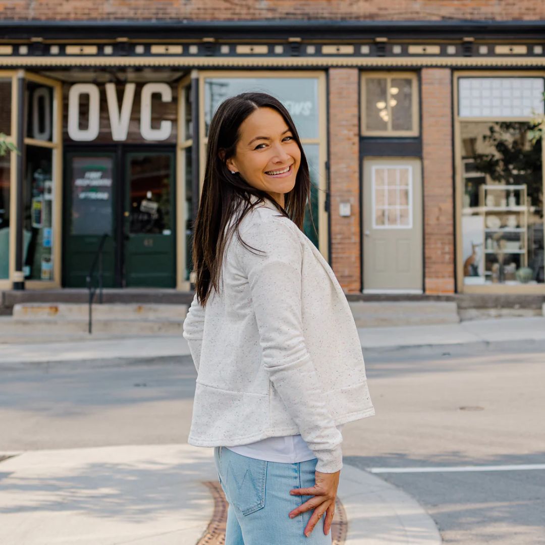 Classic Spruce Cardigan | Confetti