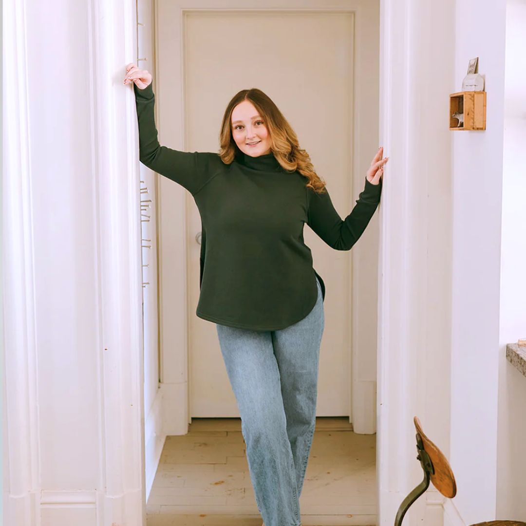 Classic Dusk Sweater | Pine