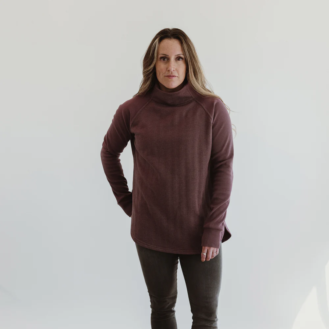 Woodland Dusk Sweater | Berry