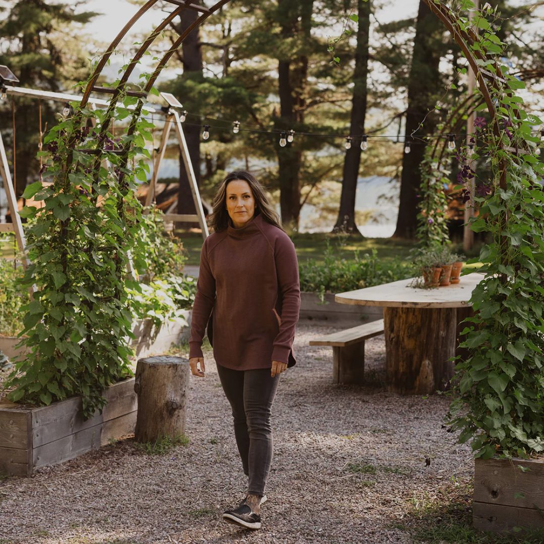 Woodland Dusk Sweater | Berry