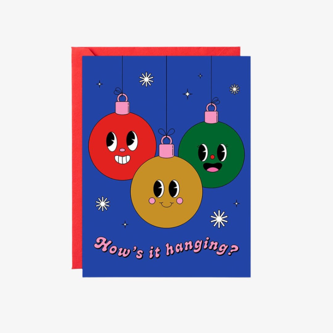 How's It Hanging Holiday Card