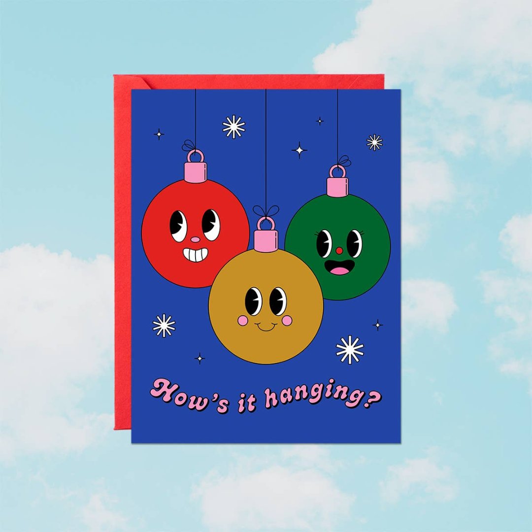 How's It Hanging Holiday Card