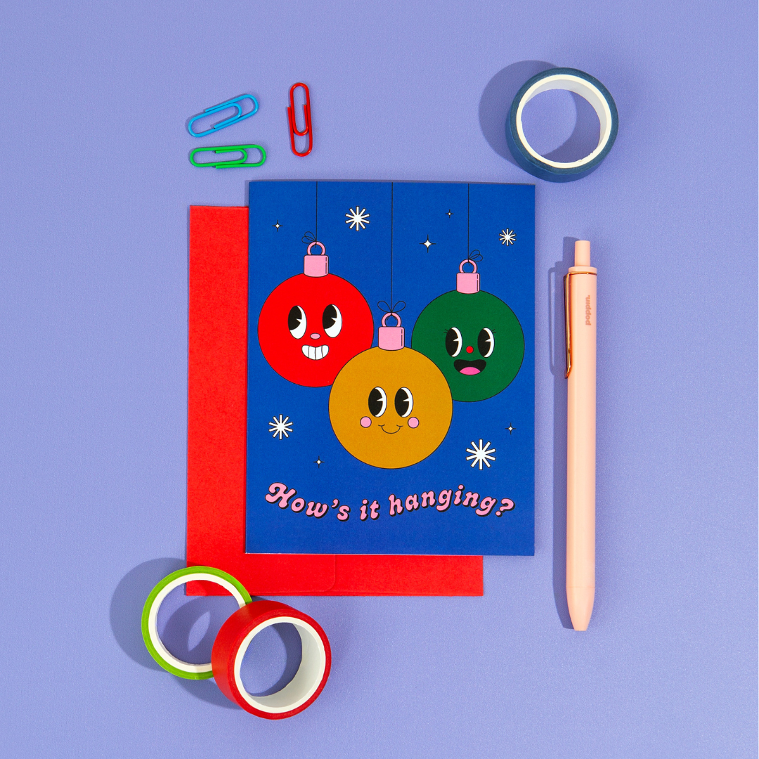 How's It Hanging Holiday Card
