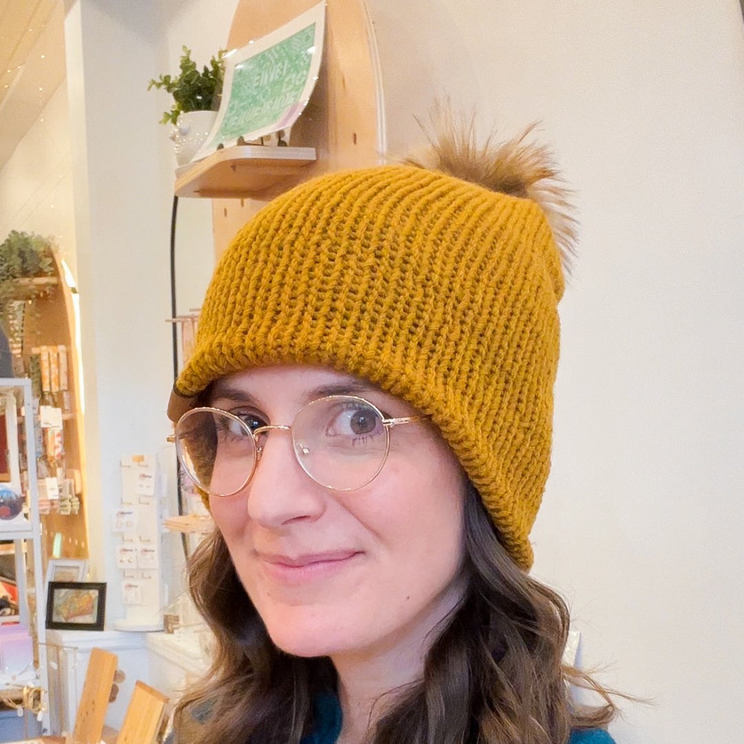Mustard Maple Beanie