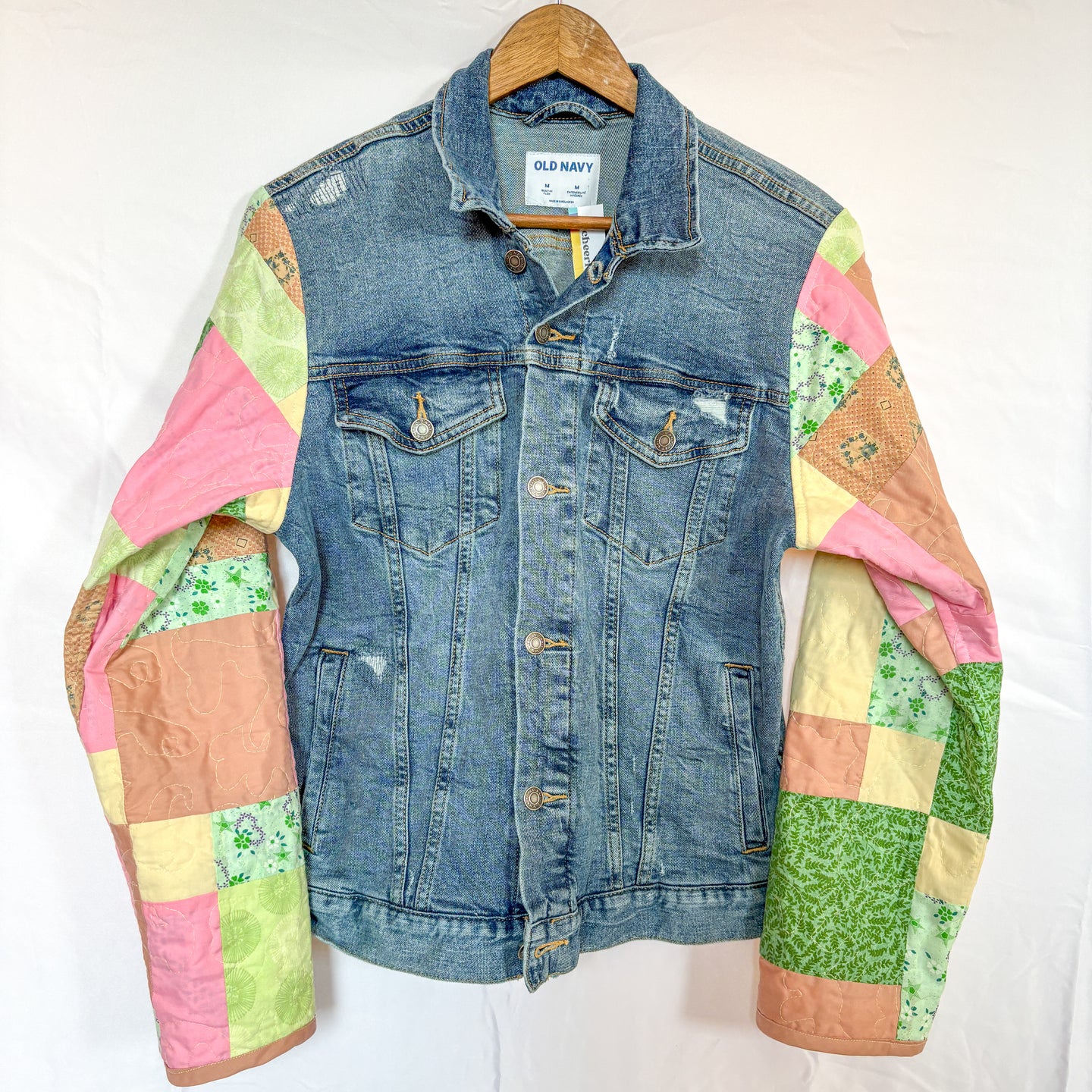 Upcycled Adult Jean Jackets - Medium