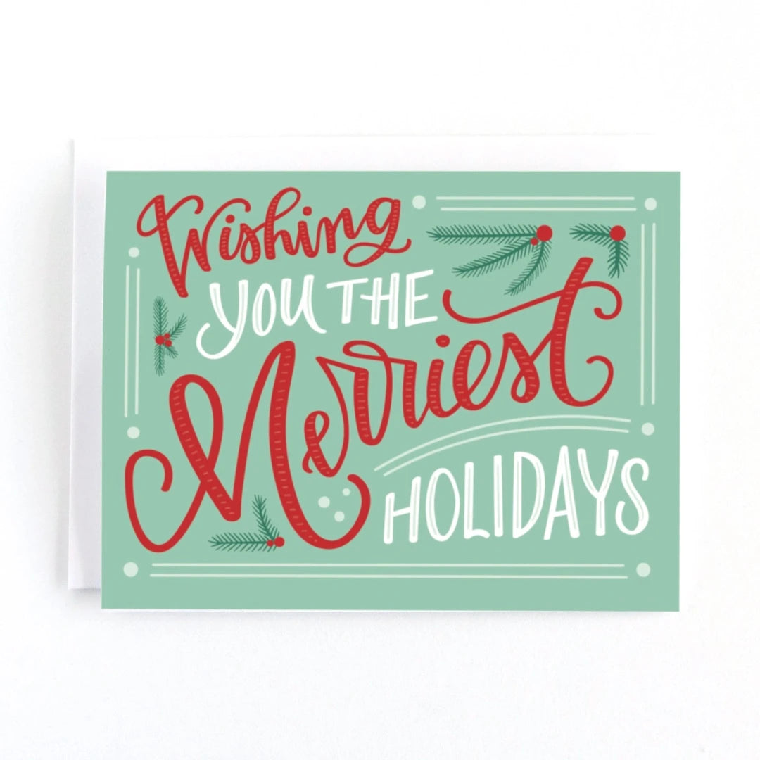 Merriest Holiday Holiday Card